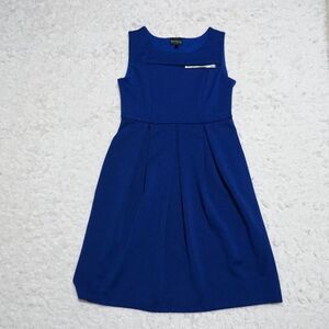 En Focus Studio Baby Doll Blue Dress Size 4